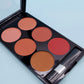 Six-Color Blush Makeup Palette