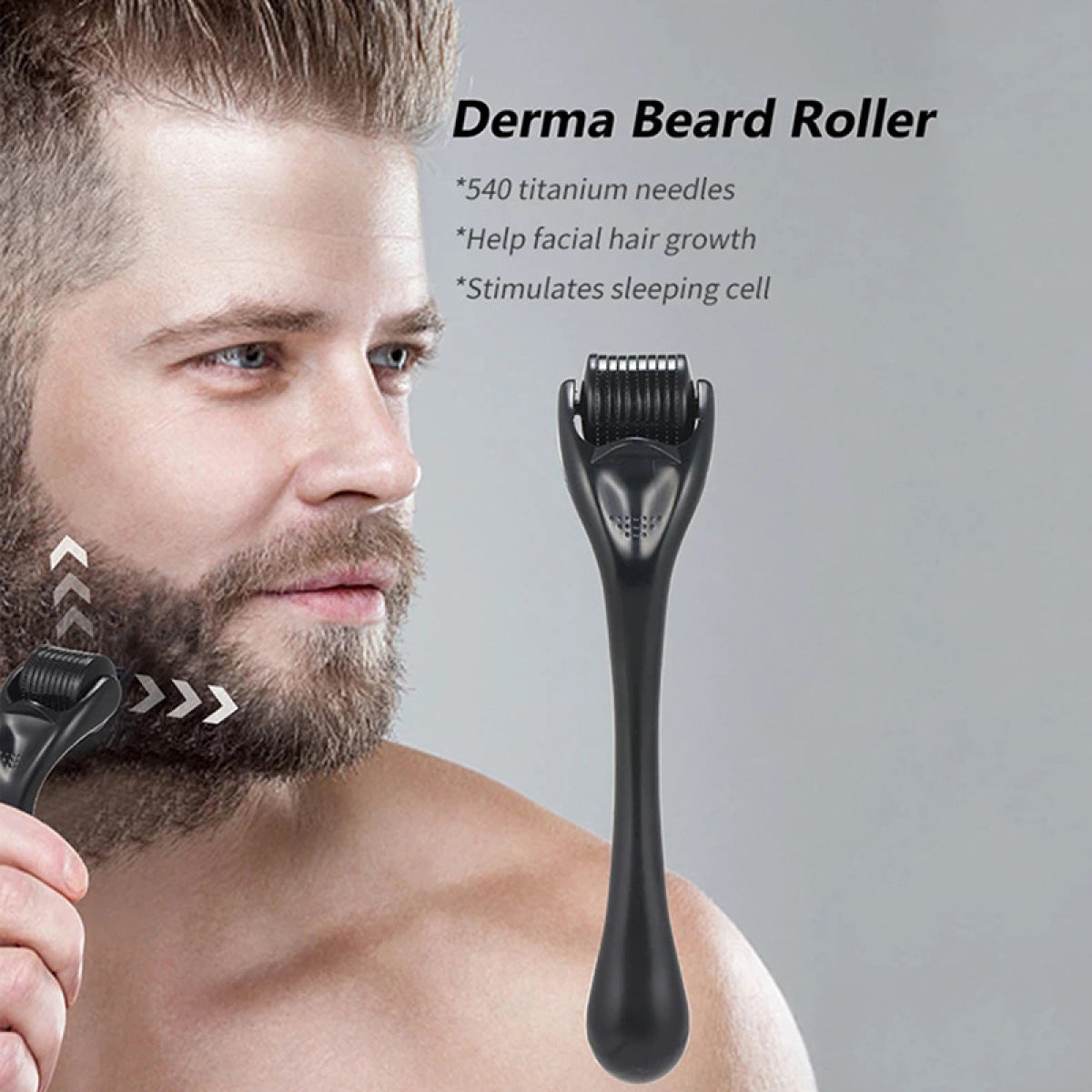 Derma Roller 540 Titanium Microneedles